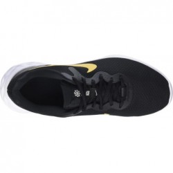 Baskets Nike pour hommes, noir, université, or, argent clair, blanc