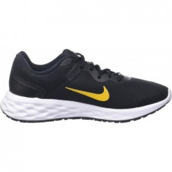 Baskets Nike pour hommes, noir, université, or, argent clair, blanc