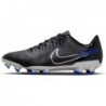 Chaussures de football basses multi-surfaces Nike Tiempo Legend 10 Club (DV4344-040, NOIR/CHROME-HYPER ROYAL)