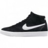 Chaussures de skate Nike SB Bruin Mid (DR0126-001, Noir/Noir/Gomme marron clair/Blanc)