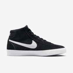 Chaussures de skate Nike SB Bruin Mid (DR0126-001, Noir/Noir/Gomme marron clair/Blanc)