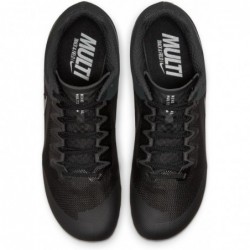 Chaussures d'athlétisme multi-événements Nike Zoom Rival Multi pour homme (noir/argent)