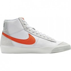 Chaussures Nike Blazer Mid Pro Club pour homme, blanc/orange sécurité-voile, DQ7673