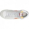 Chaussures Nike Blazer Mid Pro Club pour homme, blanc/orange sécurité-voile, DQ7673