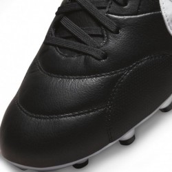 Chaussure de football NIKE pour homme, noir et blanc