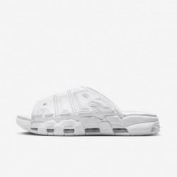 Claquettes Nike Air More Uptempo pour homme (FD9884-101, blanc/blanc équipe/blanc)