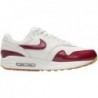 Chaussures Nike Air Max 1 LX pour femme (FJ3169-100, Voile/Voile/Gomme marron clair/Rouge équipe)