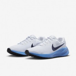 Chaussures de course sur route Nike Revolution 7 pour homme (HF4909-043, PLATINE PURE/NOIR-BLEU ÉTOILE-VOLT)