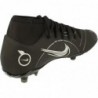 Nike Mercurial Superfly 8 Club MG DJ2904-007 Noir/Cendre moyen/Argent métallique