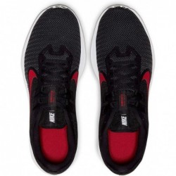 Chaussure de course Nike Downshifter 9 pour homme Noir/Rouge université-Blanc-Violet rush 7 Regular