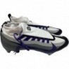 Chaussures de football à crampons Nike Vapor Edge 360 Pro pour homme Blanc/Noir/Violet Court DV0778-006