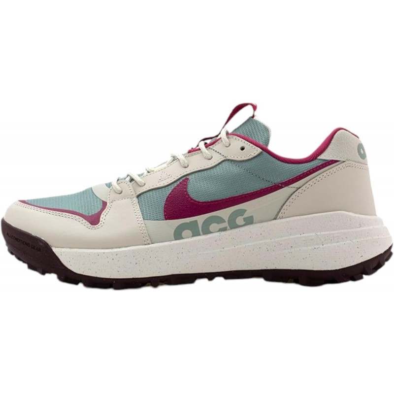 Chaussures Nike ACG Lowcate pour homme (DX2256-300, vert mica/os clair/fantôme/bois de rose)