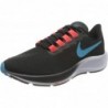 Chaussure de course NIKE AIR Zoom Pegasus 37 pour homme, Off Noir Lt Blue Fury BRT Crimson Black White