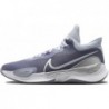 Chaussures de basket-ball Nike Renew Elevate 3 pour homme (carbone clair/blanc/gris football/argent/violet vif)