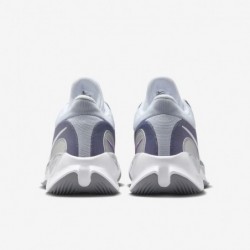 Chaussures de basket-ball Nike Renew Elevate 3 pour homme (carbone clair/blanc/gris football/argent/violet vif)