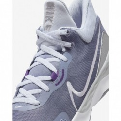 Chaussures de basket-ball Nike Renew Elevate 3 pour homme (carbone clair/blanc/gris football/argent/violet vif)