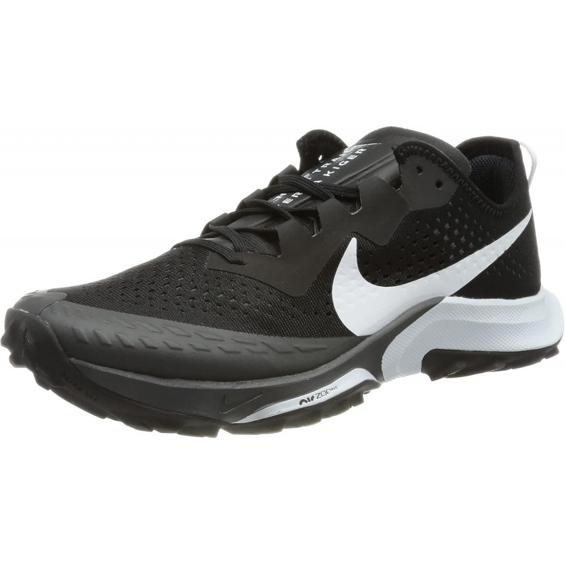 Chaussure de course NIKE pour homme, noir, platine pure, anthracite