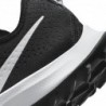 Chaussure de course NIKE pour homme, noir, platine pure, anthracite