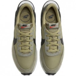 Chaussures de course Nike Waffle Debut Se pour homme, vert olive neutre/stuc foncé/verre de mer/gris fumé foncé