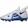 Chaussures de football Nike Alpha Menace Pro 2 Mid pour homme Blanc/noir Game Royal