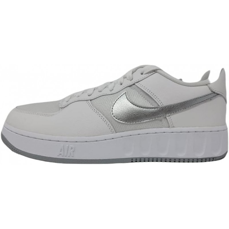 Chaussure de basket-ball Nike Air Force 1 '07 An20 pour homme, blanc/argent-platine pur