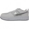 Chaussure de basket-ball Nike Air Force 1 '07 An20 pour homme, blanc/argent-platine pur