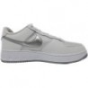 Chaussure de basket-ball Nike Air Force 1 '07 An20 pour homme, blanc/argent-platine pur