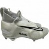 Chaussures de football à crampons Nike Alpha Menace Elite 3 pour homme, blanc/noir/platine pur, CT6648-109