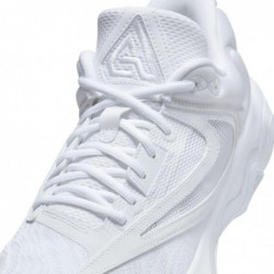 Chaussure de basket-ball Nike pour homme, blanche