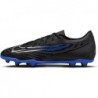 Chaussures de football basses multi-surfaces Nike Phantom GX Club (DD9483-040, noir/hyper royal/chrome)