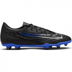 Chaussures de football basses multi-surfaces Nike Phantom GX Club (DD9483-040, noir/hyper royal/chrome)