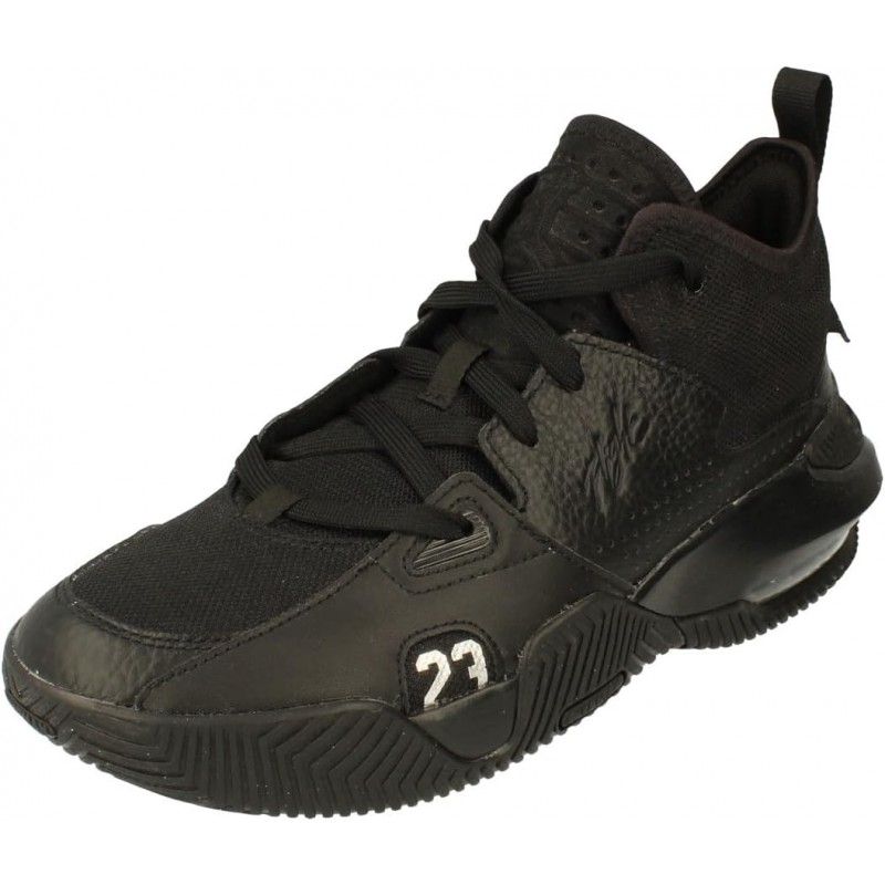 Nike Air Jordan Stay Loyal 2 Baskets de basket-ball pour hommes DQ8401 Chaussures de sport (noir métallisé argent 001)