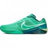 Nike Cross-Training Low pour homme, Jade transparent, blanc, géode, sarcelle, jungle profonde