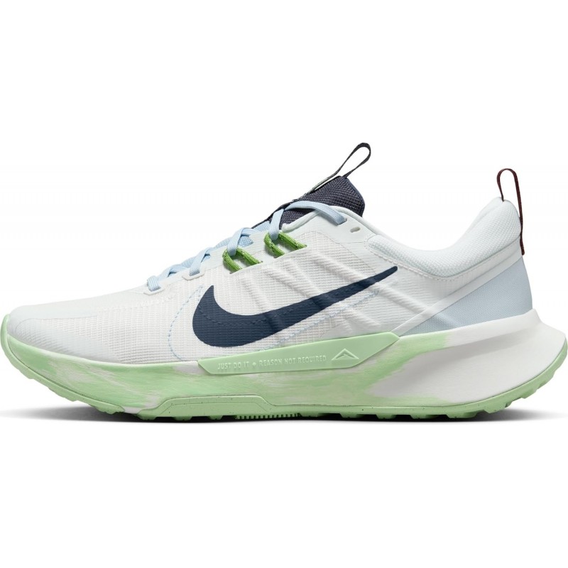 Chaussures de course sur sentier Nike Juniper Trail 2 pour homme (DM0822-103, blanc sommet/vert vapeur)