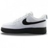 Chaussures unisexes Nike Air Force 1 '07 Lv8 J22, couleur : blanc/blanc/noir/bleu sarcelle délavé