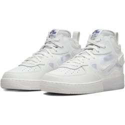 Chaussures Nike Air Force 1 Mid React pour homme, blanc sommet