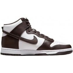 Nike Dunk Hi Retro BTTYS pour homme Blanc/velours, marron-blanc