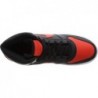 Nike Ebernon Mid pour homme Noir/Rouge Habanero/Blanc