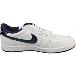 Jordan 1 Low 85 pour homme Blanc/bleu marine-blanc (FB9933 141)