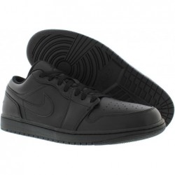 NIKE AIR Jordan 1 Low Homme Adulte 553558-093 (Noir/Noir-Noir)