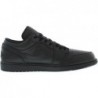 NIKE AIR Jordan 1 Low Homme Adulte 553558-093 (Noir/Noir-Noir)