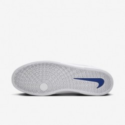 Chaussures Nike SB Malor pour homme (FV6064-100, blanc/teinte platine/blanc/bleu royal profond)