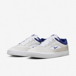 Chaussures Nike SB Malor pour homme (FV6064-100, blanc/teinte platine/blanc/bleu royal profond)