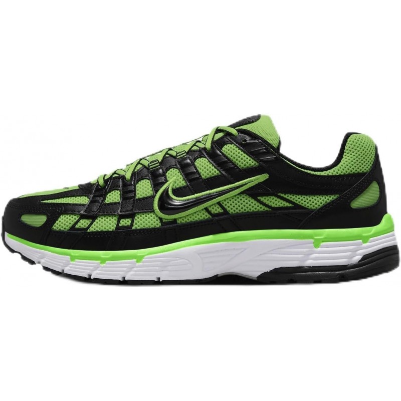 Chaussures Nike P-6000 pour homme (CD6404-300, Vert/Blanc/Argent métallique/Noir)