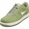 Chaussures Nike Air Force 1 Low Retro pour homme, vert pétrole/blanc sommet