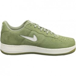 Chaussures Nike Air Force 1 Low Retro pour homme, vert pétrole/blanc sommet