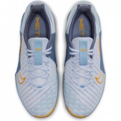 Chaussures d'entraînement Nike Metcon 9 EasyOn pour homme (DZ2615-005, gris football/bleu armurerie clair/ardoise cendrée)