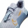 Chaussures d'entraînement Nike Metcon 9 EasyOn pour homme (DZ2615-005, gris football/bleu armurerie clair/ardoise cendrée)