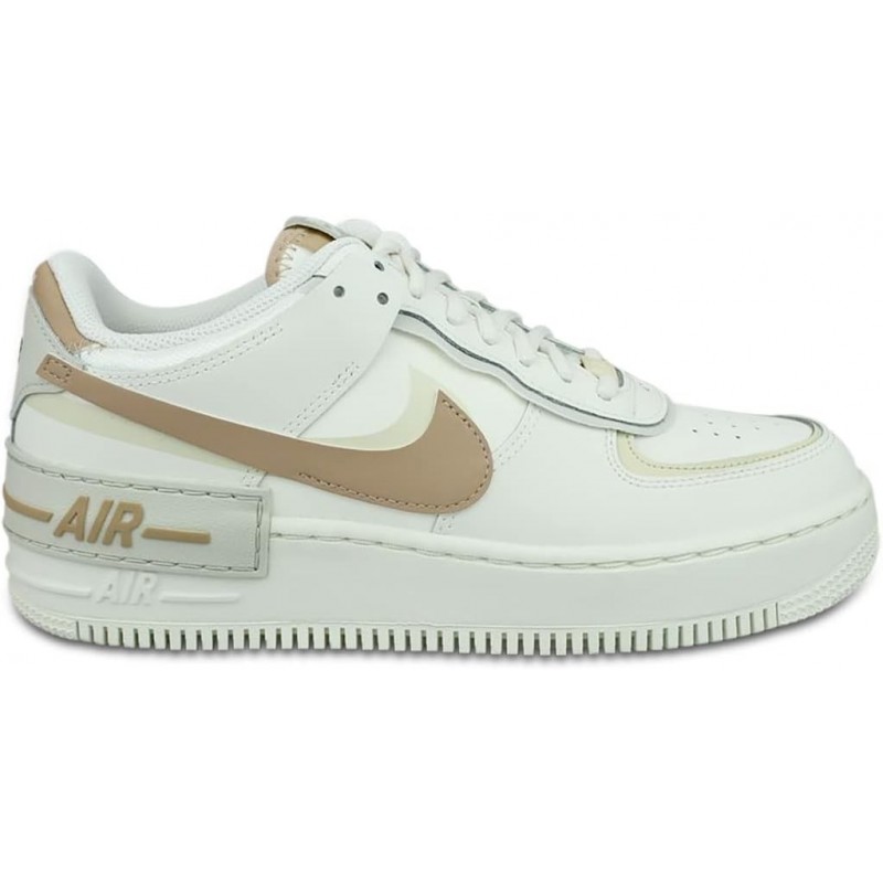 Nike Air Force 1 Shadow Voile-Chanvre-Fossile-Os Clair