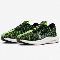 Chaussures de course sur route Nike Pegasus Turbo Next Nature pour homme (FN6822-010, noir/volt/hyper rose/blanc)